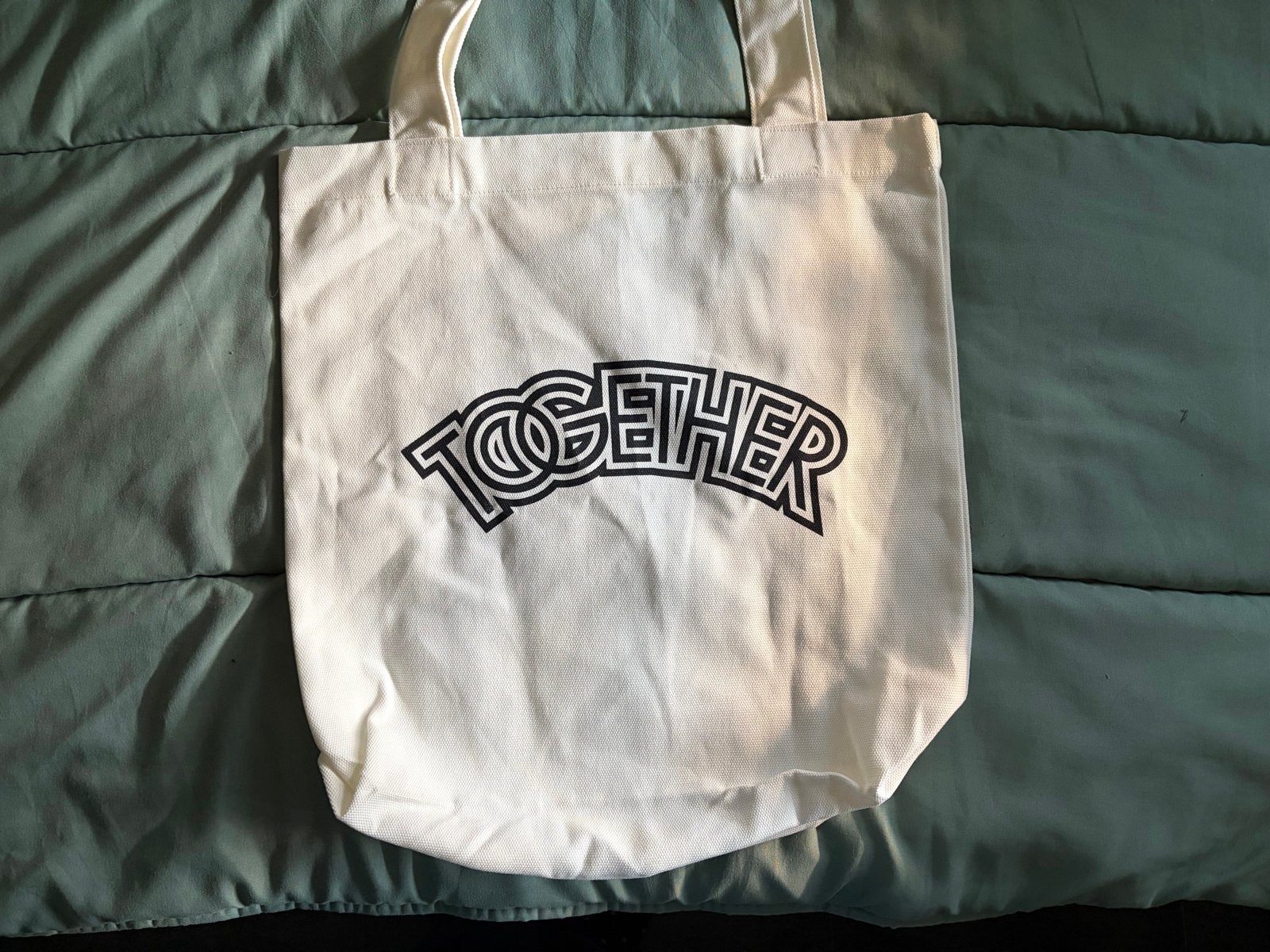 Harry Styles totebag - Together, Together tour VIP, Ophalen of Verzenden, Nieuw, Wit, Overige merken
