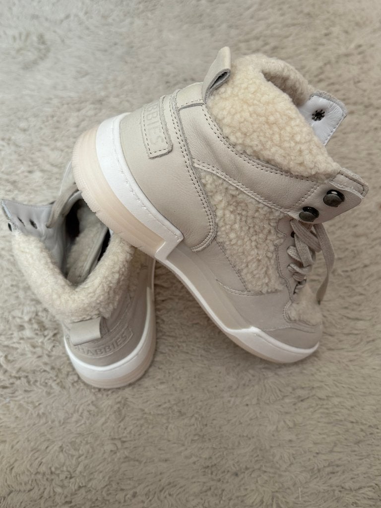 Nieuw! Shabbies Amsterdam Hoge Sneakers MT 38, Shabbies Amsterdam, Verzenden, Beige, Nieuw
