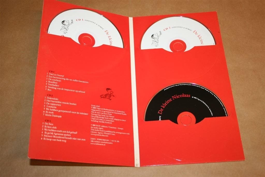 De kleine Nicolaas. 3 CD Luisterboek., Ophalen of Verzenden, Gelezen