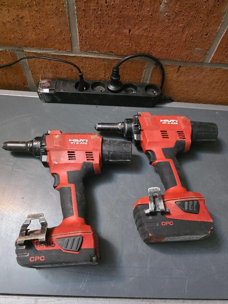 Hilti  RT 6-A22 Snoerloos klinknagelpistool Popnageltang, Doe-het-zelf en Verbouw, Gereedschap | Handgereedschap, Ophalen, Gebruikt