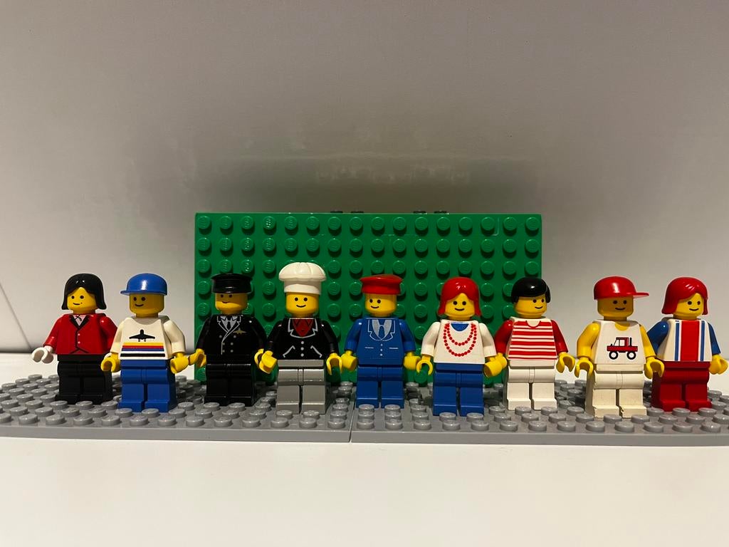 Minifiguren uit de legoset 6399, Kinderen en Baby's, Speelgoed | Duplo en Lego, Zo goed als nieuw, Ophalen of Verzenden