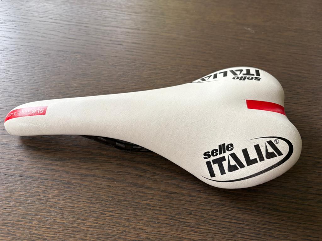 Selle Italia SLR Team edition carbon zadel zgan!, Fietsen en Brommers, Fietsonderdelen, Ophalen of Verzenden, Zo goed als nieuw