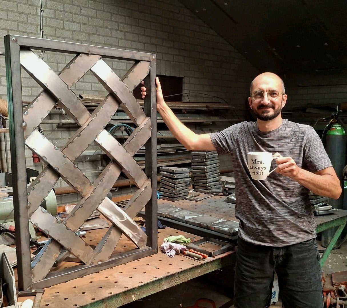 Luxe Stalen Tuinhek | voordeur | pergola | hekken, Met poort, Verzenden, Hardi Holland, IJzer
