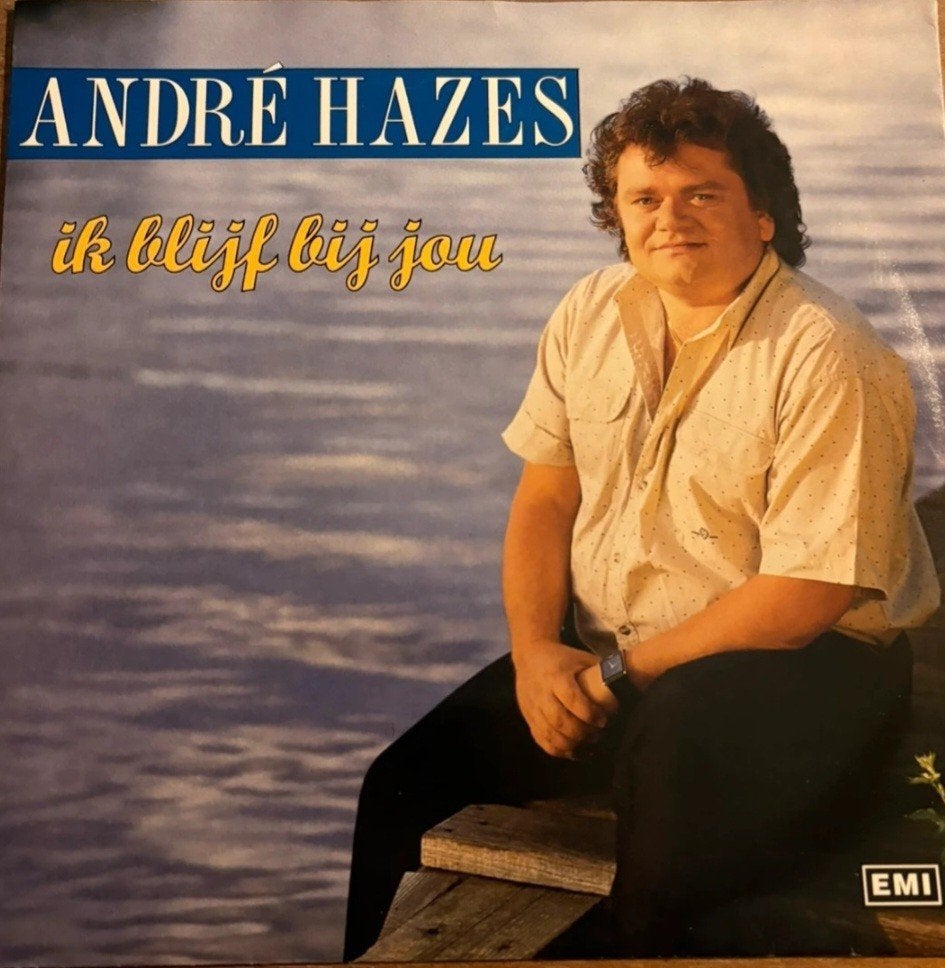André Hazes - Ik Blijf Bij Jou / Een Nieuw Begin Single, Cd's en Dvd's, Vinyl Singles, Gebruikt, 1990 - 1999, Originele persing