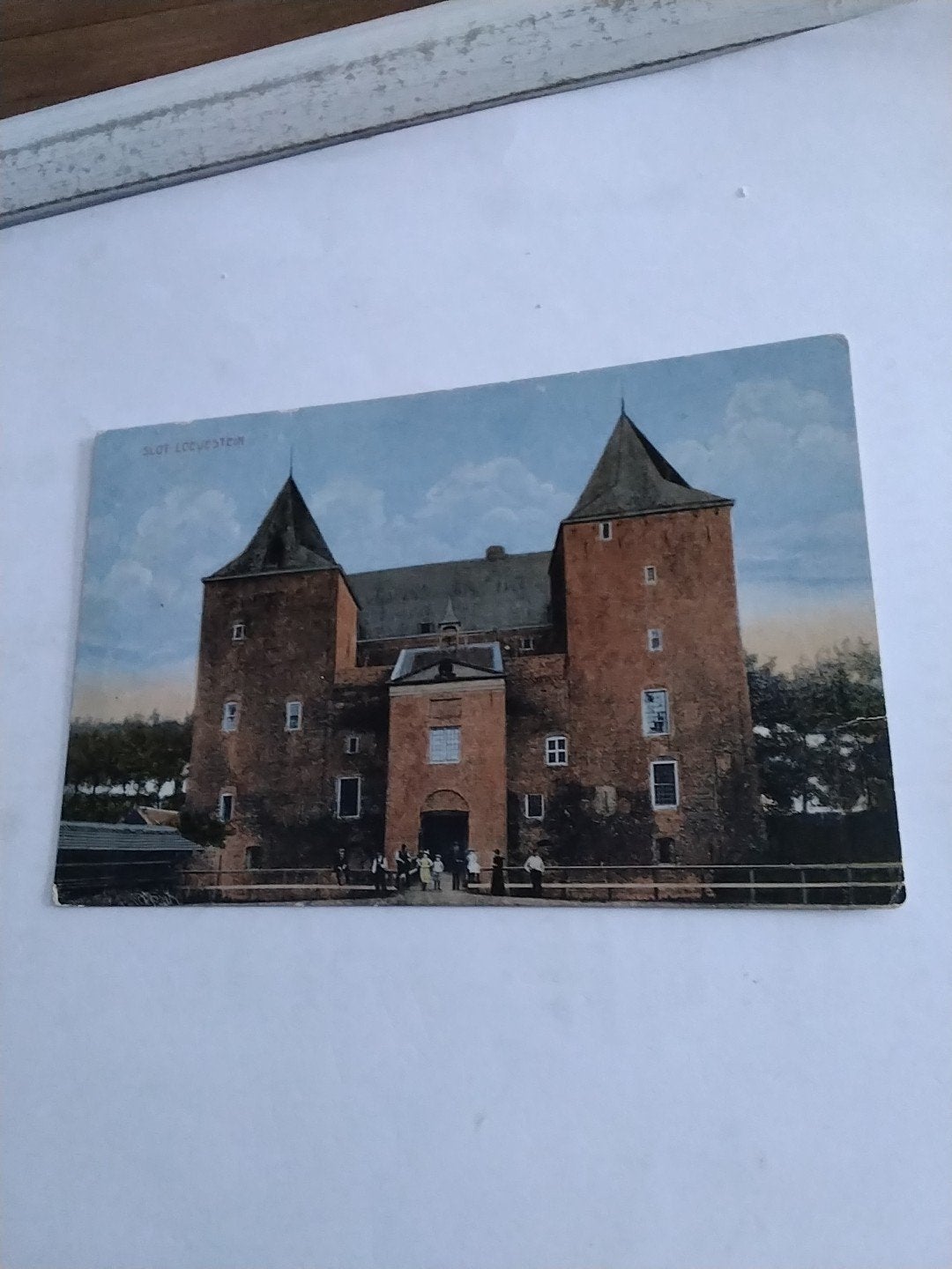 Oude briefkaart Slot Loevestein, Ophalen of Verzenden, Voor 1920, Gelopen, Gelderland