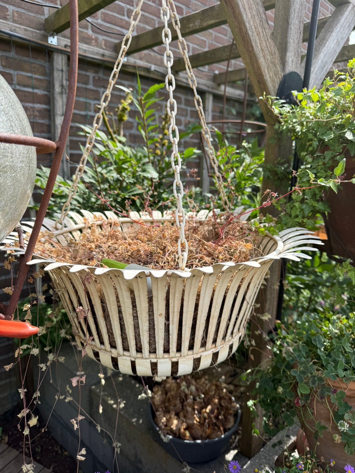 Tuindecoratie tuinbeelden hangmanden ea, Ophalen, Minder dan 30 cm, Rond, Zo goed als nieuw