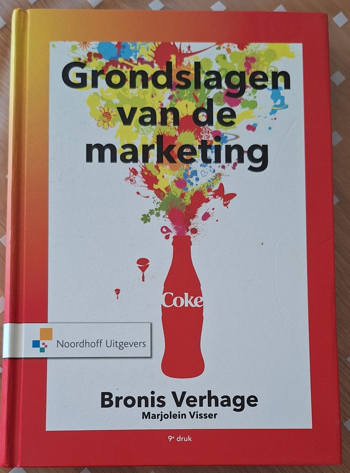 Grondslagen van de marketing - 9e druk, Boeken, Zo goed als nieuw, Bronis Verhage, Marjolein Visser, Gamma, HBO
