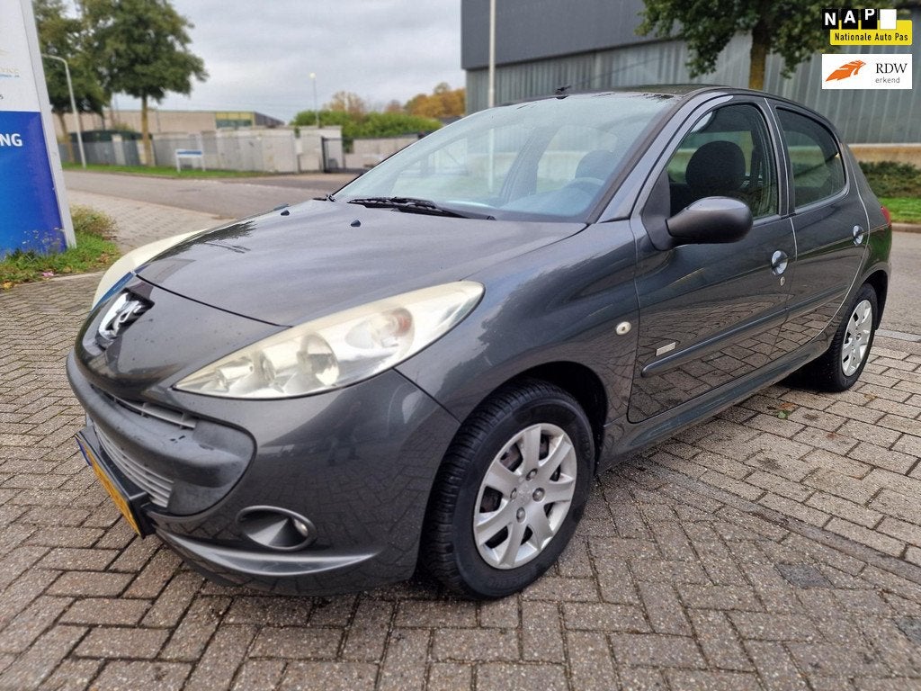 Peugeot 206 + 1.4 Millesim 200, Apk, Nap, Goed rijdend Inrui, Auto's, Zwart, 4 cilinders, Origineel Nederlands, Bedrijf
