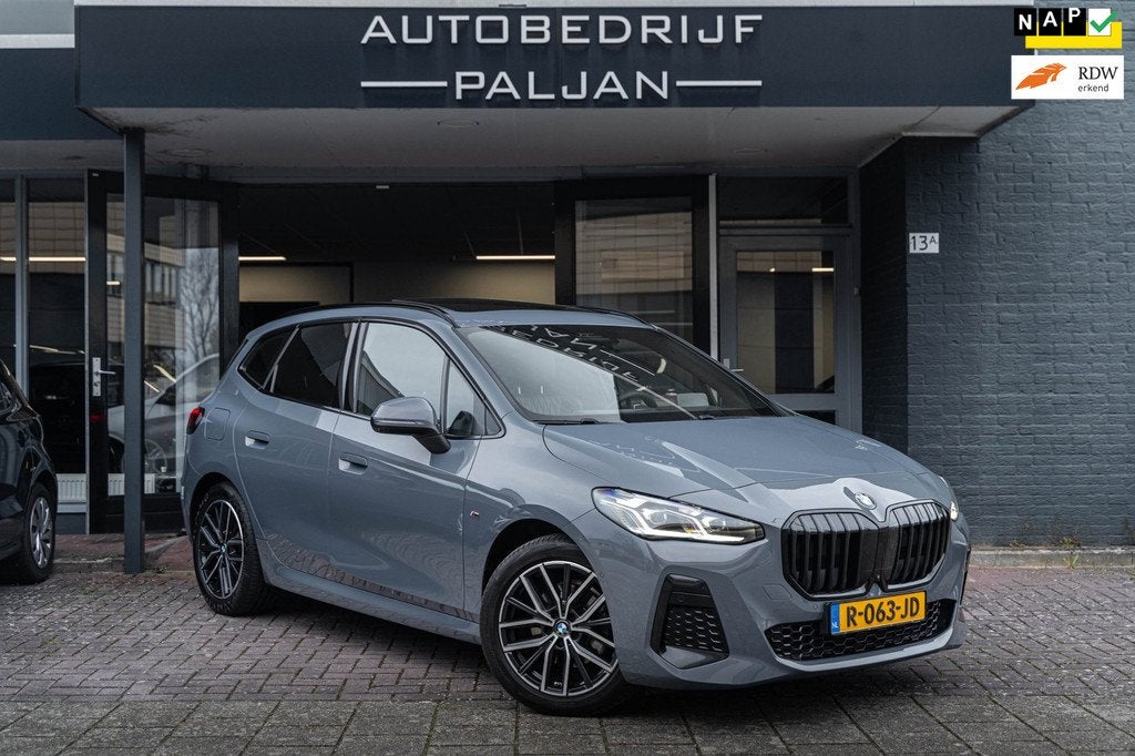 BMW 2-serie Active Tourer 218i, NAP, FABRIEKSGARANTIE, M-PAK, 136 pk, Gebruikt, 1445 kg, 3 cilinders