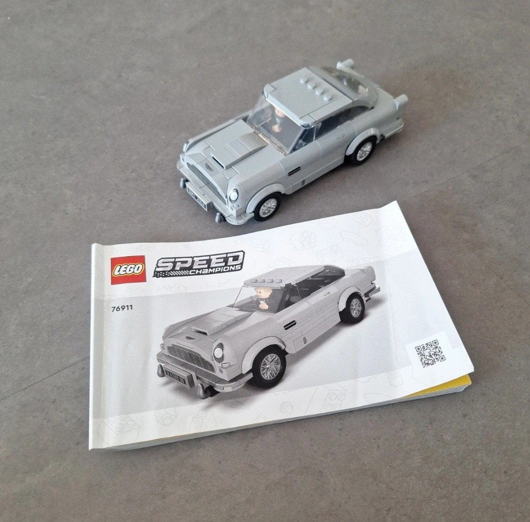 Lego Speed Champions 76911 James Bond Aston Martin DB5, Ophalen of Verzenden, Zo goed als nieuw