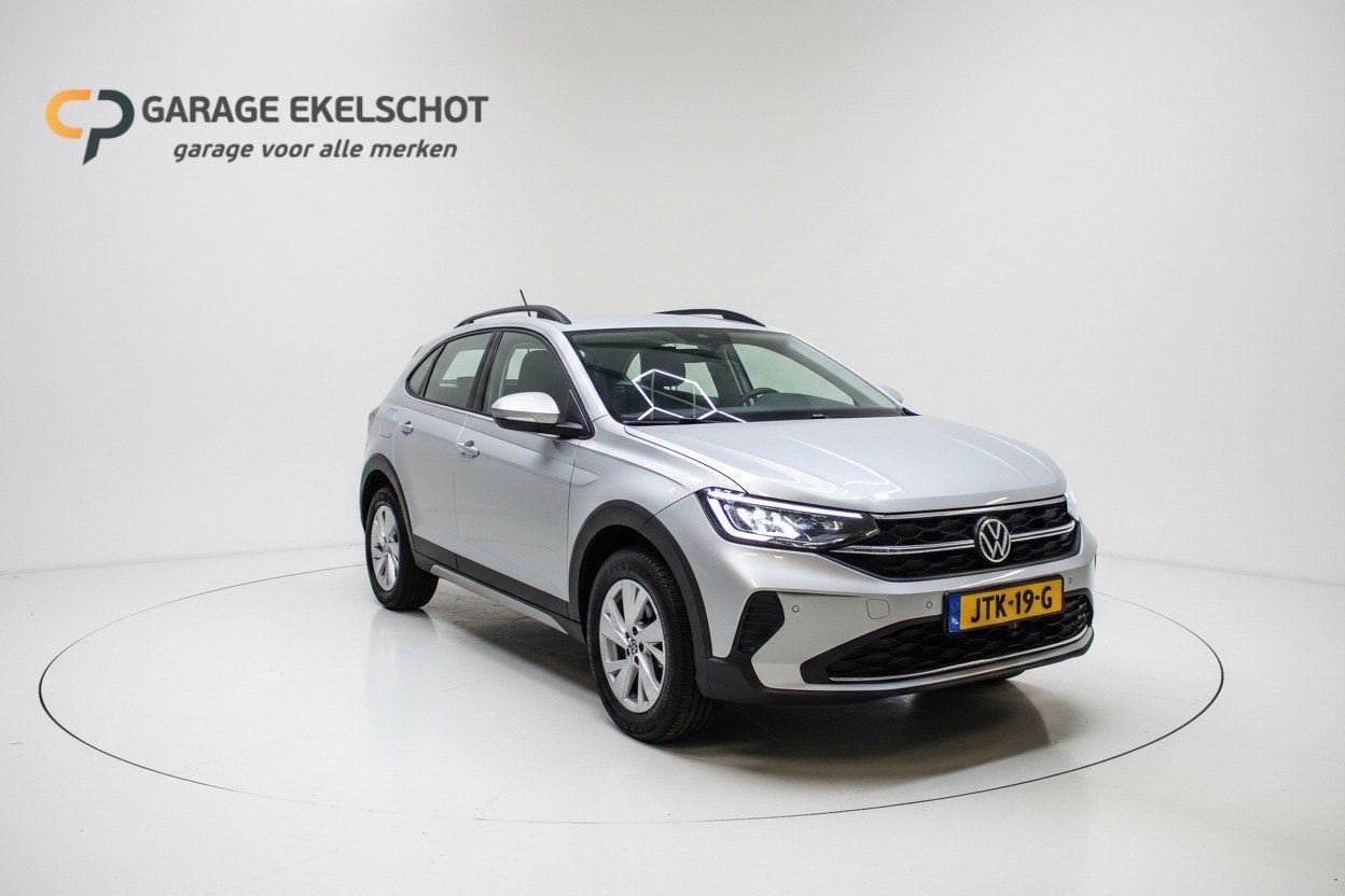 Volkswagen TAIGO 1.0 TSI Life Business|ACC|Carplay|Camera, Stof, Gebruikt, Automatische klimaatregeling, Bedrijf