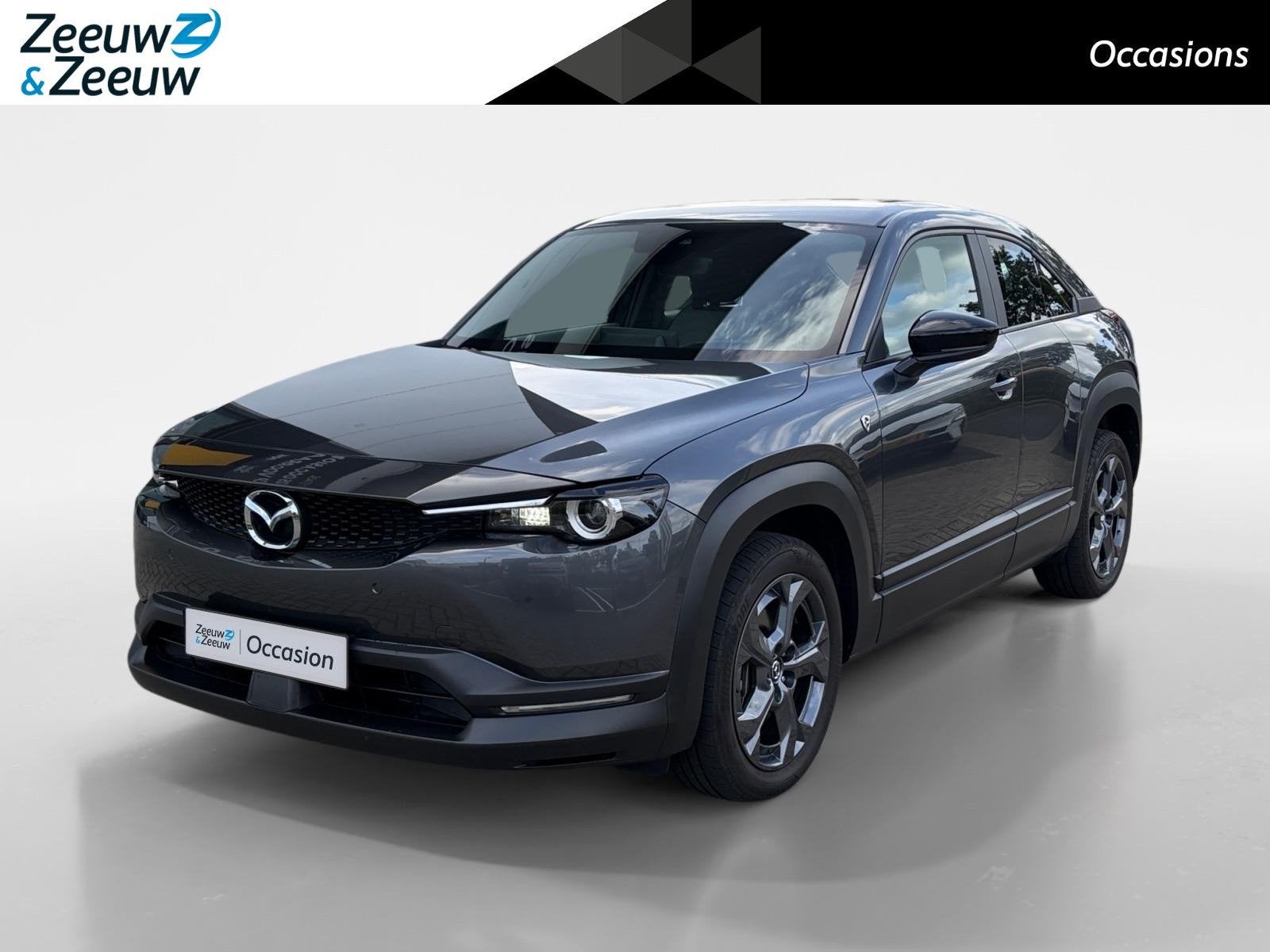 Mazda MX-30 170PK e-SkyActiv R-EV Exclusive-line Automaat |, Auto's, 12 maanden, Stof, Gebruikt, Euro 6