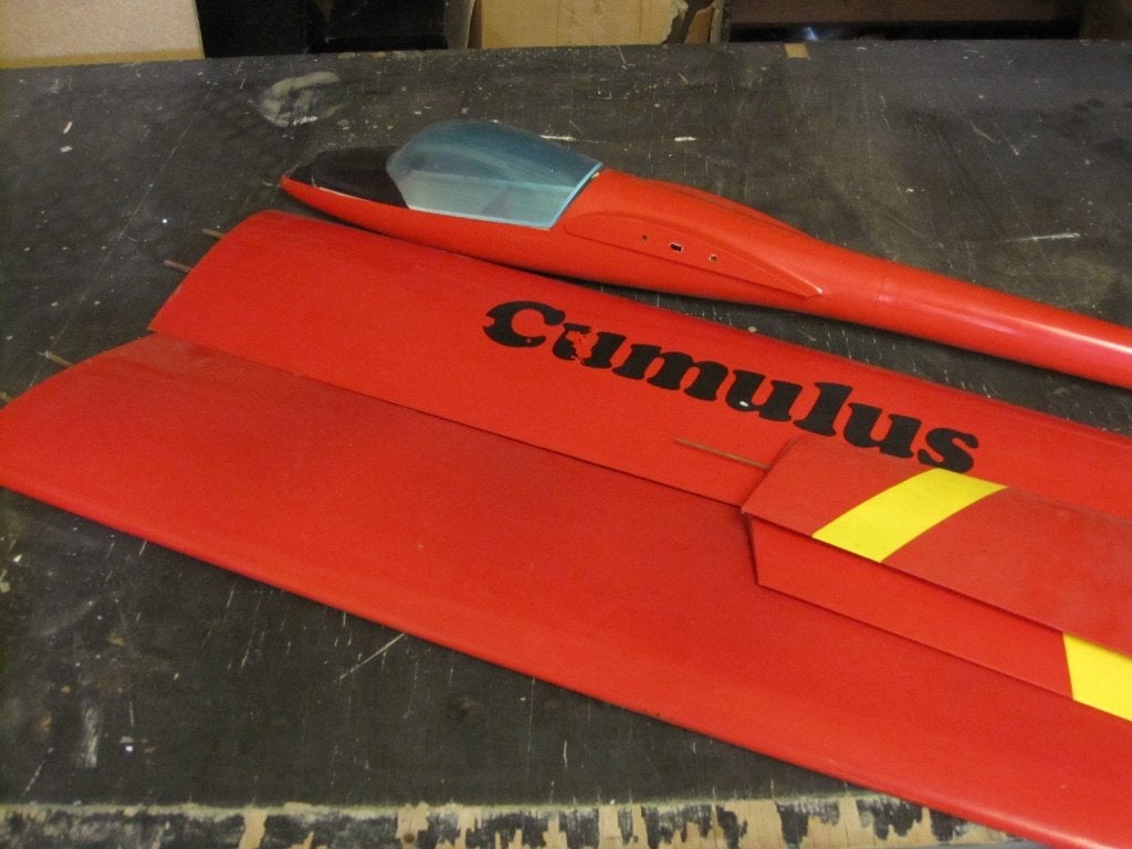 Cumules Zweefvliegtuig 2800, Hobby en Vrije tijd, Modelbouw | Radiografisch | Vliegtuigen, Ophalen, Zo goed als nieuw, Overige typen
