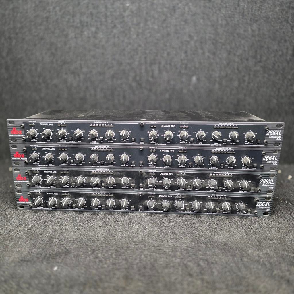 DBX 266XL 2 kanaals compressor gate, Ophalen of Verzenden, 120 watt of meer, Subwoofer, Overige merken
