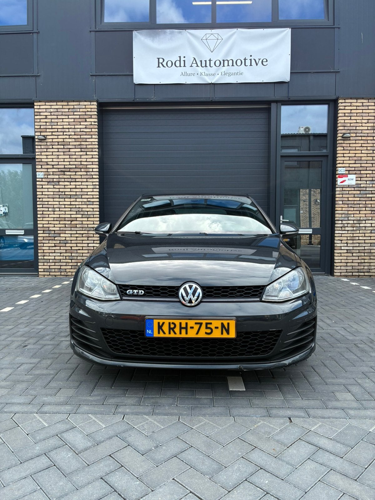 Volkswagen Golf GTD 2.0 TDI 135KW 5D DSG 2016 Zwart, Auto's, Volkswagen, Stof, 4 cilinders, Lichtsensor, Zwart