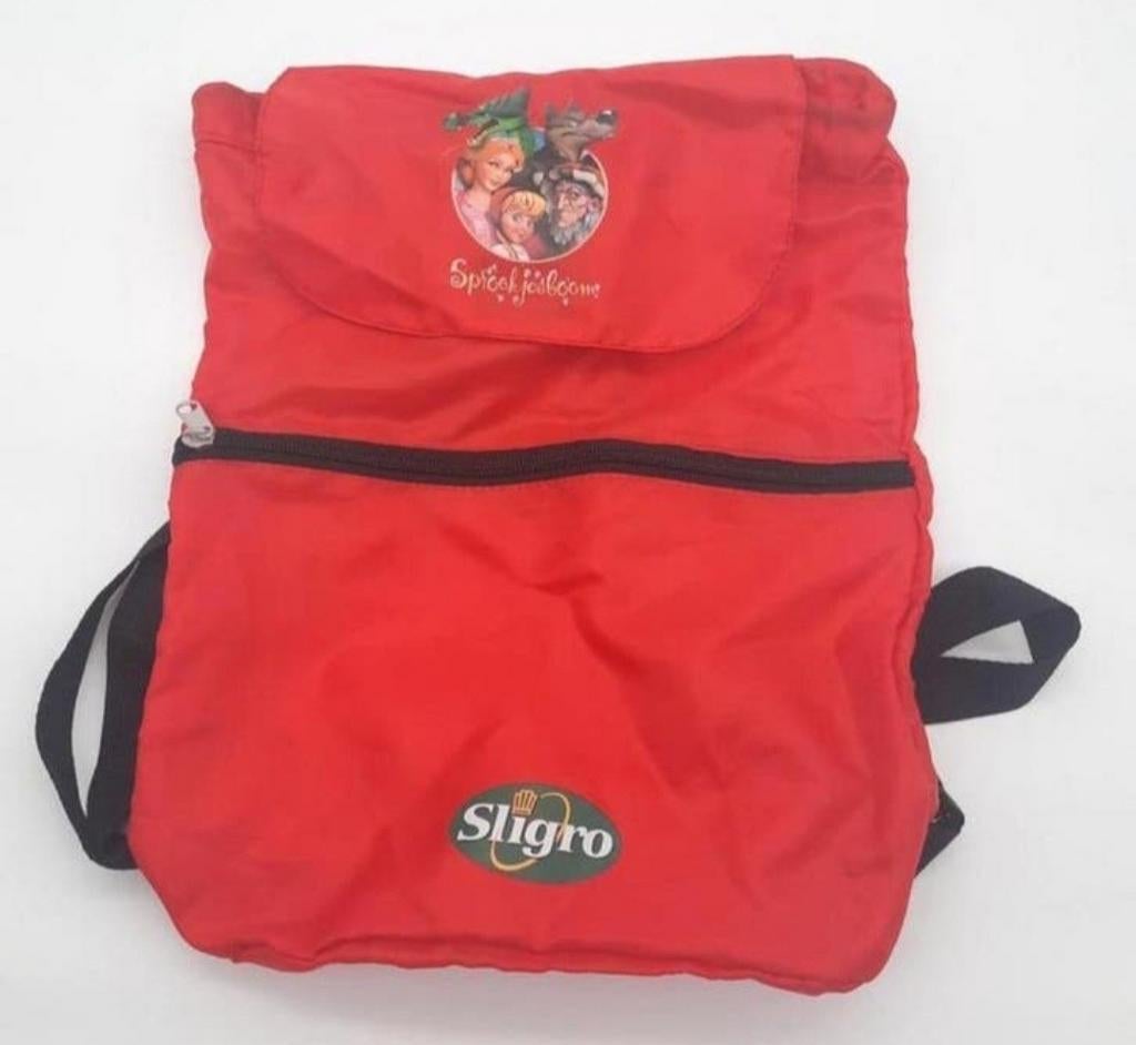 Sprookjesboom Sligro rood rugzakje, Ophalen of Verzenden, Gebruikt, Overige typen
