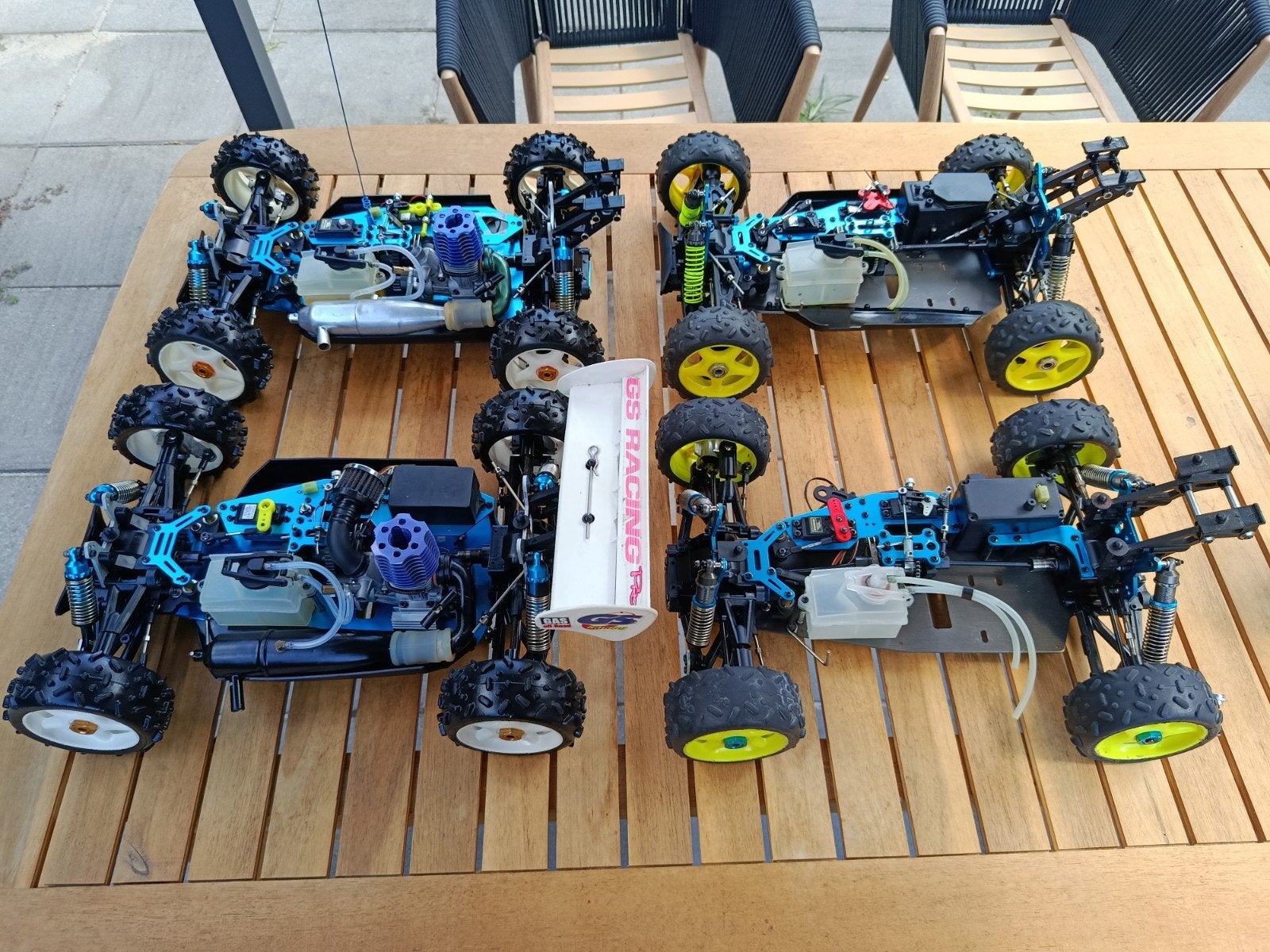 Diverse buggy's 1:8, Ophalen of Verzenden, Overige schalen, Benzine, Auto offroad