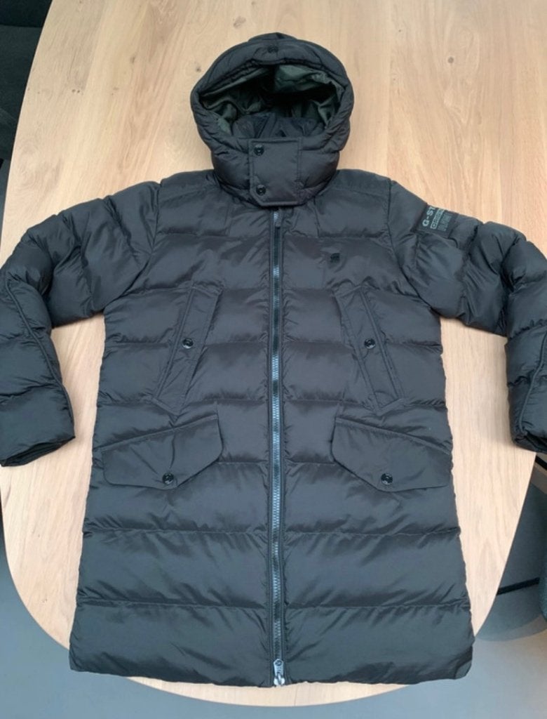 G-Star Parka jas, Maat 52/54 (L), Zwart, Ophalen of Verzenden, Zo goed als nieuw