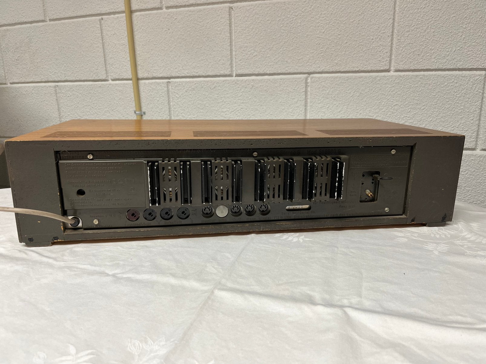 Saba HiFi Studio 8080 - Vintage, Ophalen, Saba, Gebruikt, Saba