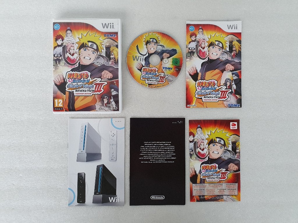 Nintendo Wii: Naruto - Clash of Ninja Revolution 3, Spelcomputers en Games, Games | Nintendo Wii, Gebruikt, Vechten, 2 spelers
