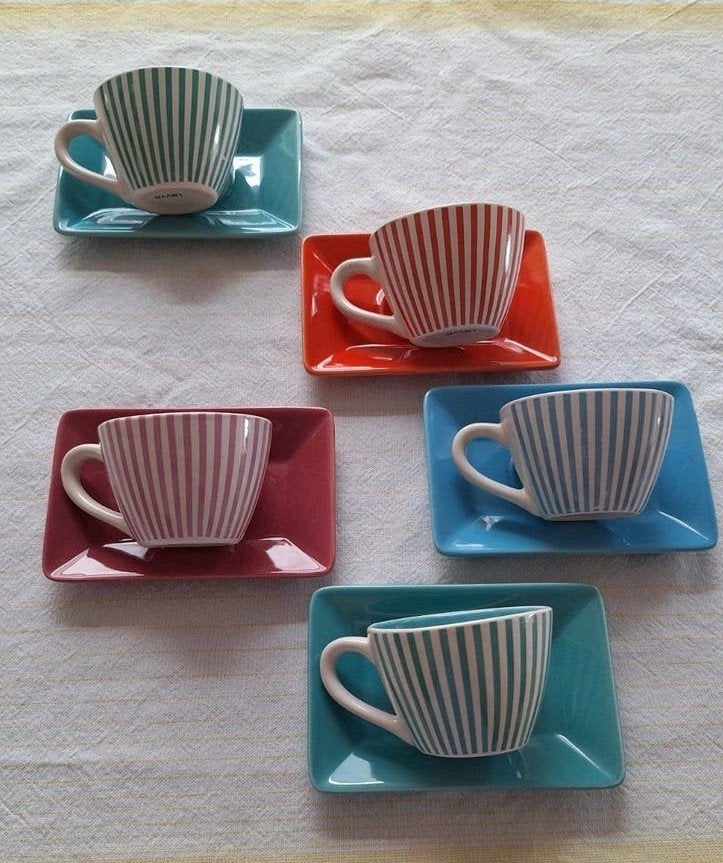 Yves Rocher espresso kop en schotel, Ophalen of Verzenden