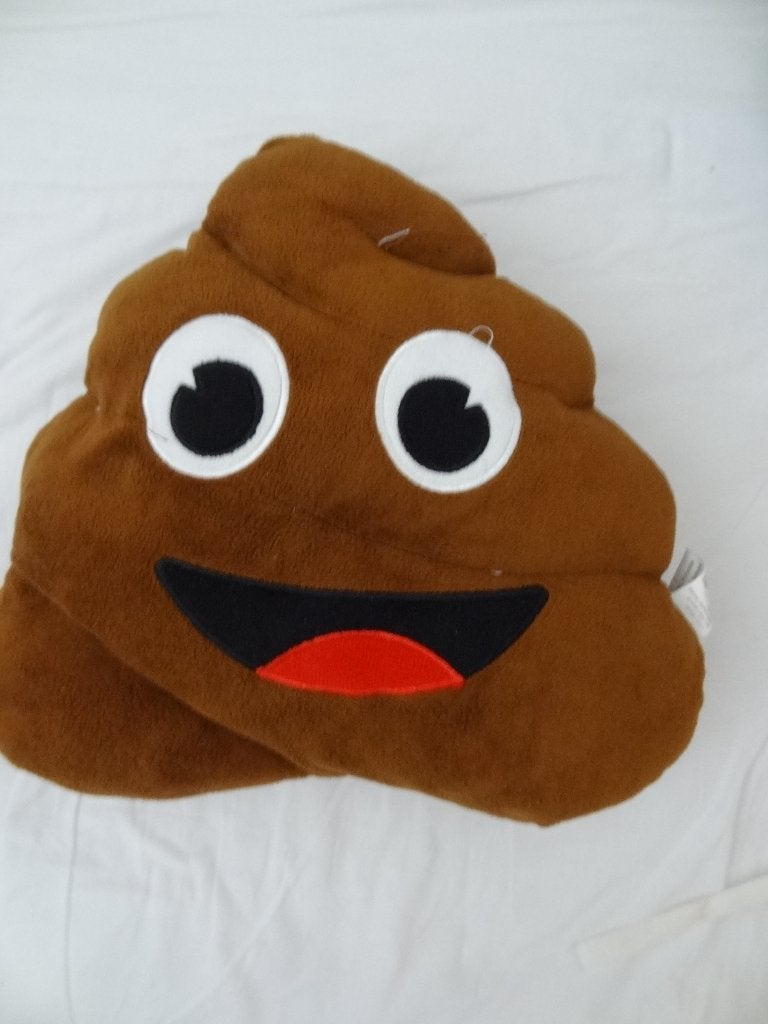 Poep Emoji kussen, Overige karakters, Overige typen, Ophalen of Verzenden, Zo goed als nieuw