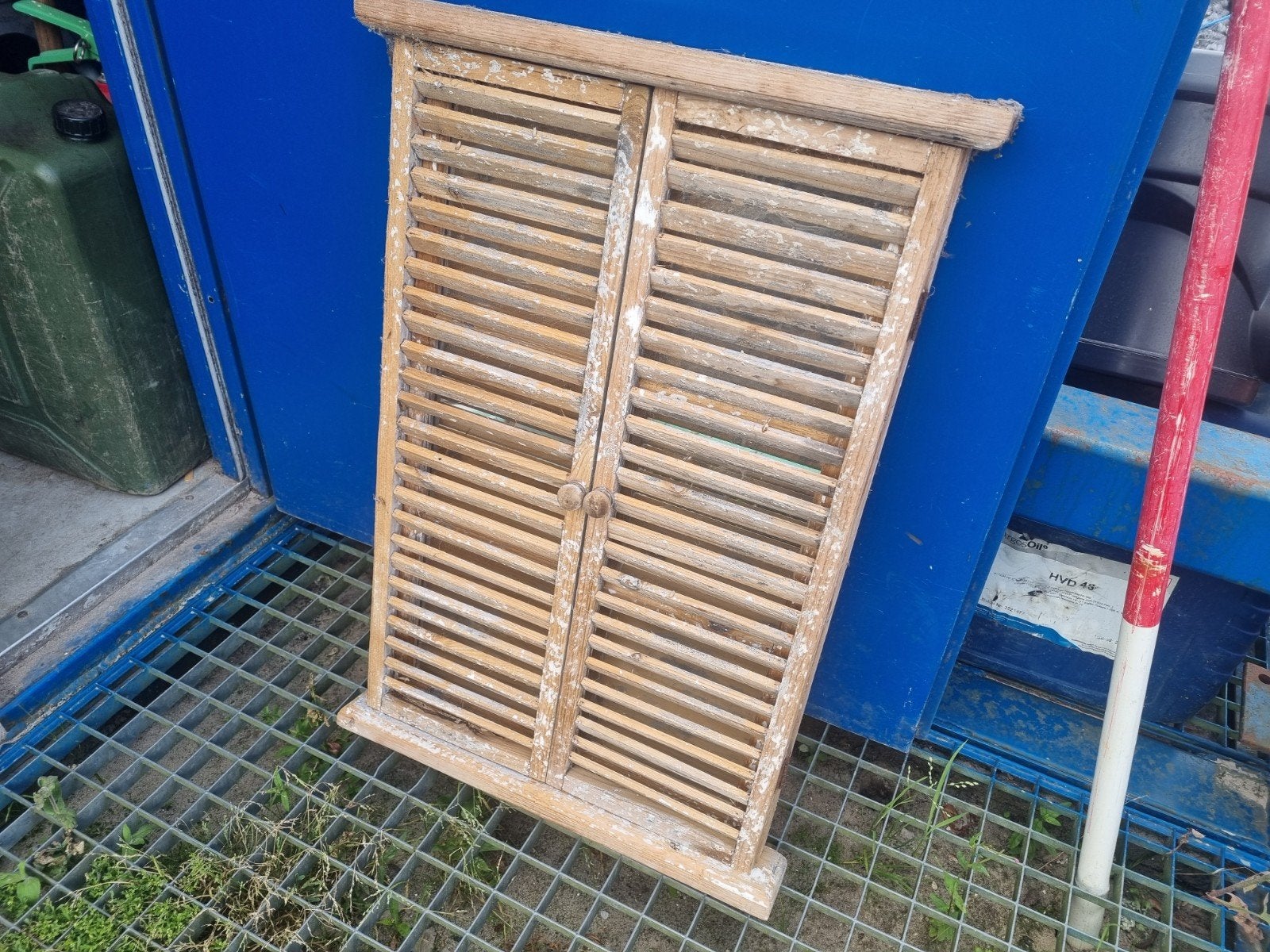 Houten spiegel, Ophalen of Verzenden, Zo goed als nieuw