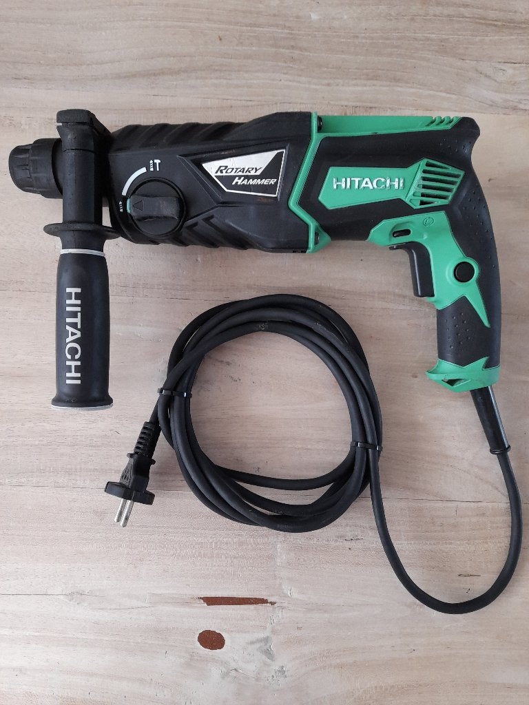 Hitachi DH26PB Boorhamer, Ophalen of Verzenden, Gebruikt, 600 watt of meer, Boor- en/of Breekhamer
