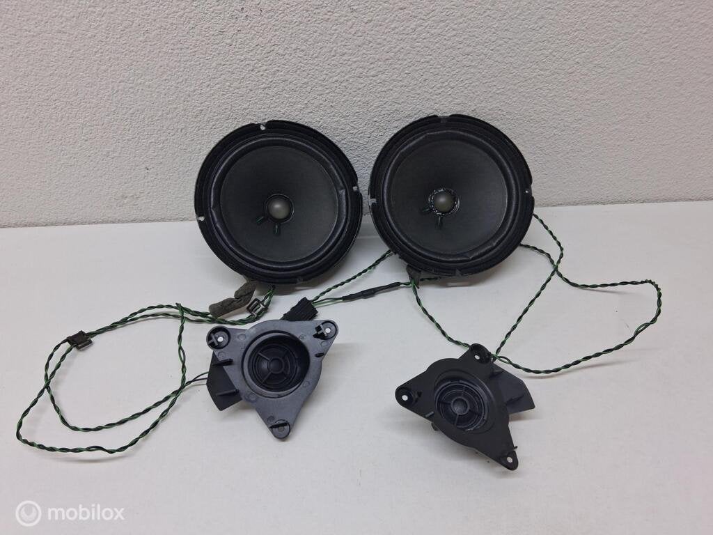 Speaker set Audi TT 8N 1.8 ('98-'06) 4B0035411A, Auto-onderdelen, Audi, Gebruikt, Audi, Ophalen of Verzenden
