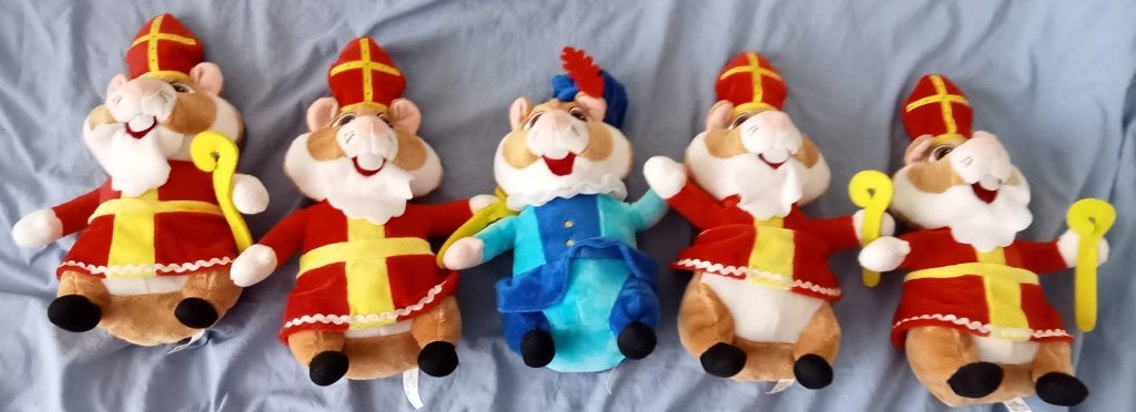 sint en piet hamsters (albert heijn), Ophalen of Verzenden, Gebruikt, Overige typen