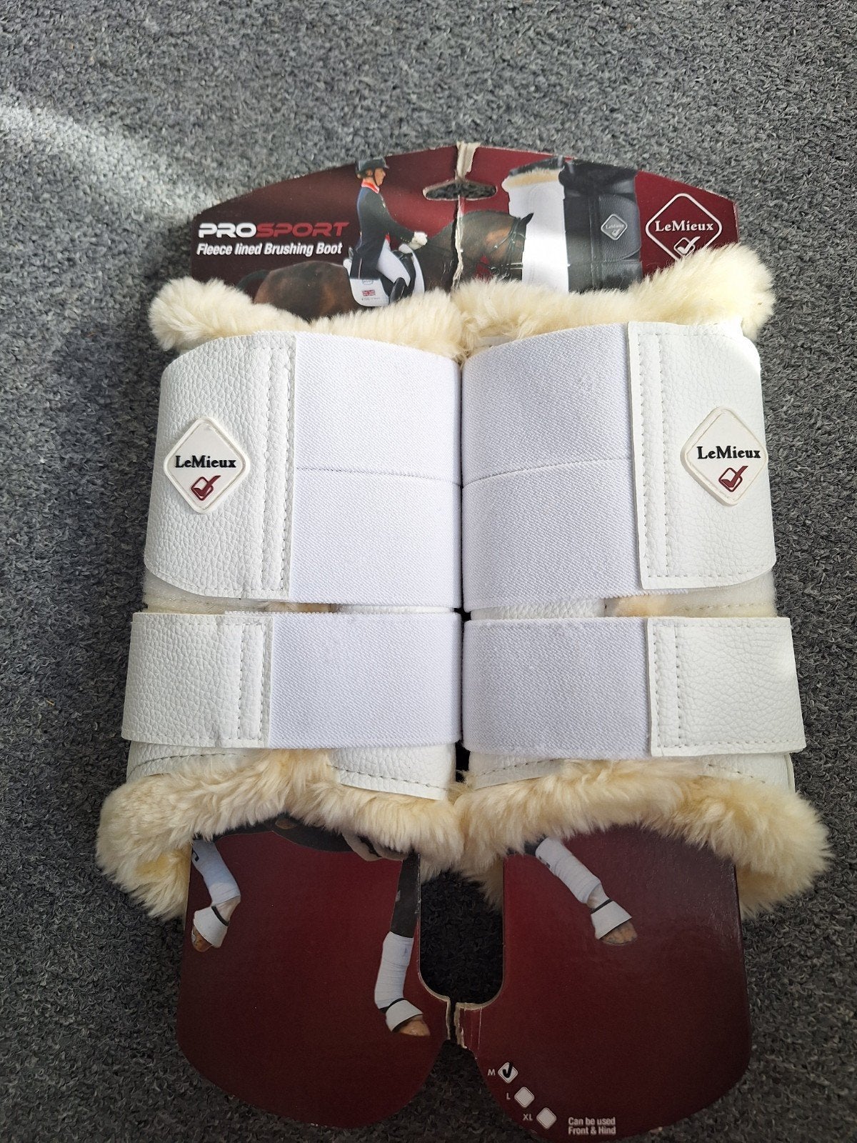 Le mieux fleece lined boots, maat M, Dieren en Toebehoren, Ophalen of Verzenden, Zo goed als nieuw, Dressuur