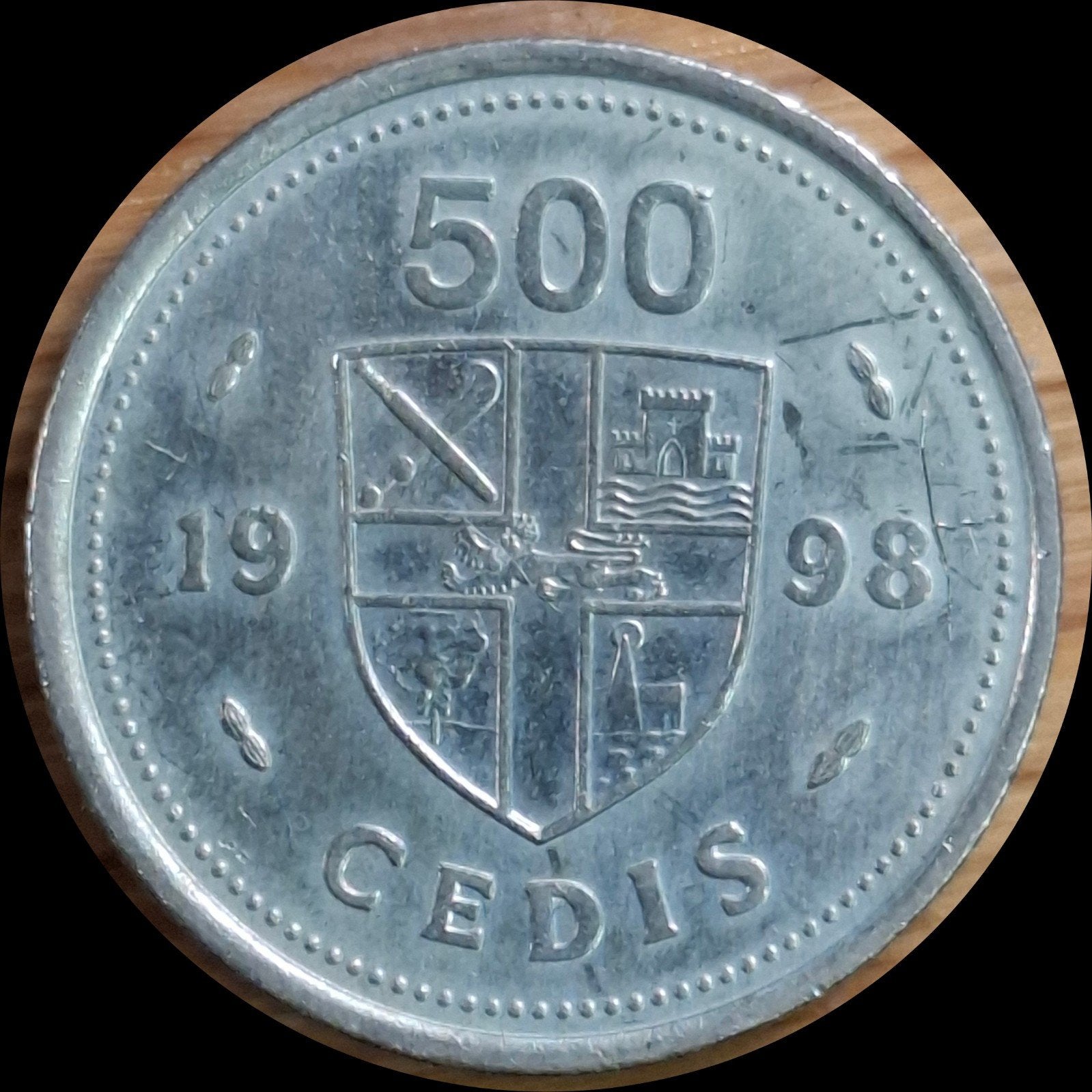 46# Ghana 500 Cedis 1998 km34, Ophalen of Verzenden, Overige landen