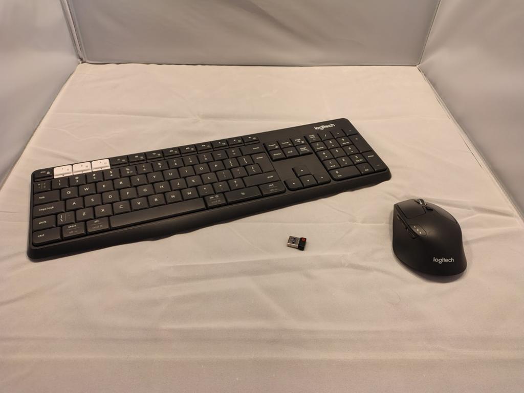 Logitech K375s M720 Draadloze Combo Bluetooth & Unifying, Toetsenbord en muis-set, Gebruikt, Logitech, Ophalen of Verzenden