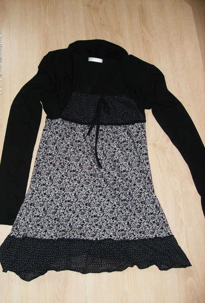 leuke tuniek, Kleding | Dames, Ophalen of Verzenden, Zo goed als nieuw, Maat 36 (S), Zwart