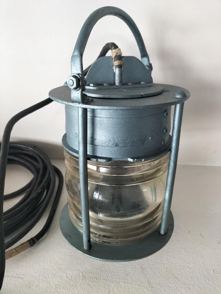 Ankerlicht scheepslamp / lantaarn - robuust en sfeervol, Ophalen of Verzenden
