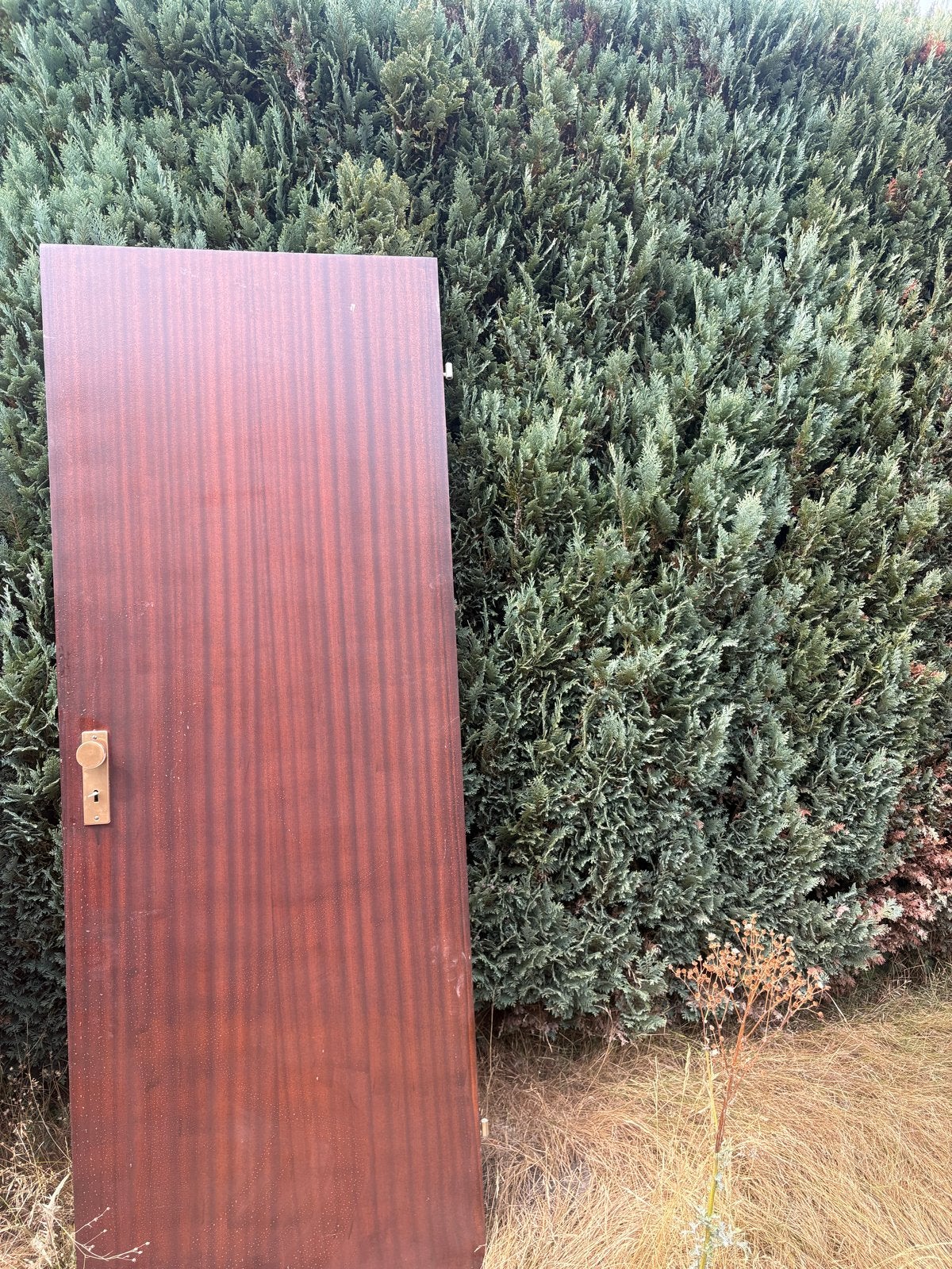 Houten binnendeur met klink, Ophalen, Gebruikt, 80 tot 100 cm, Binnendeur