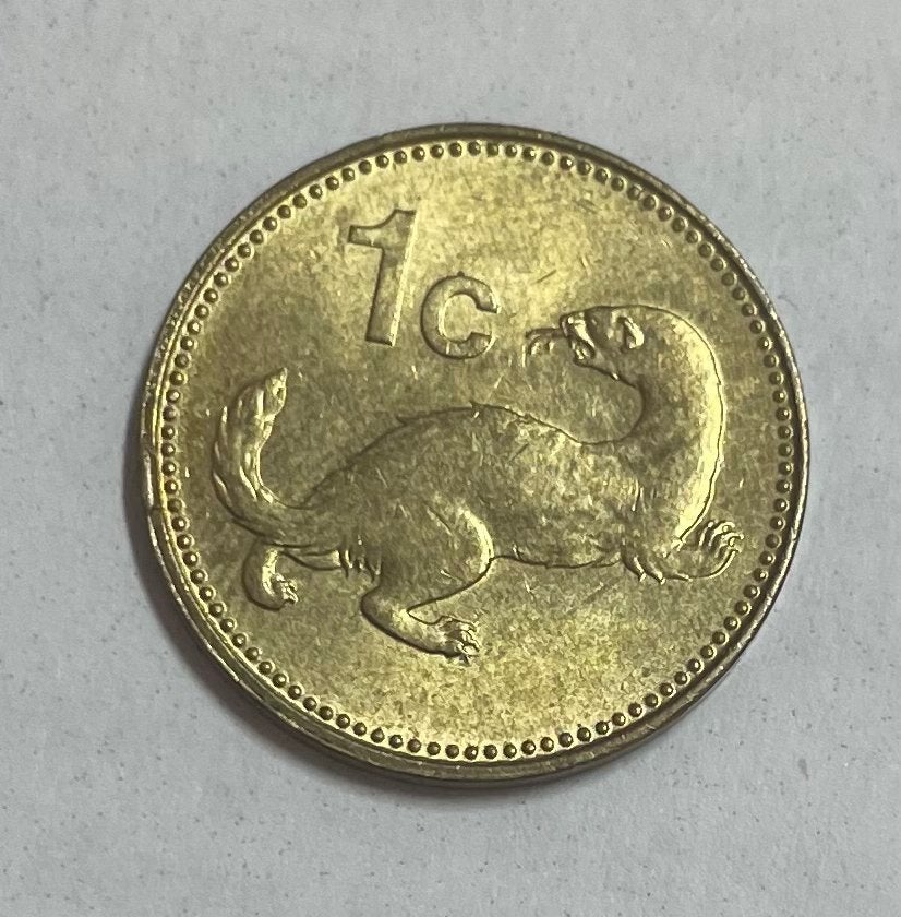 1 cent Malta 1991, Ophalen of Verzenden, Overige landen