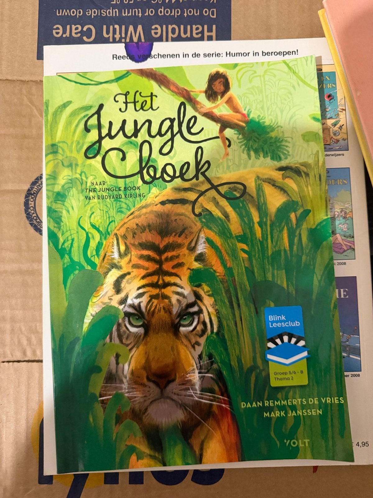 Het Jungleboek - Daan Remmerts de Vries & Mark Janssen, Ophalen, Zo goed als nieuw, Fictie algemeen