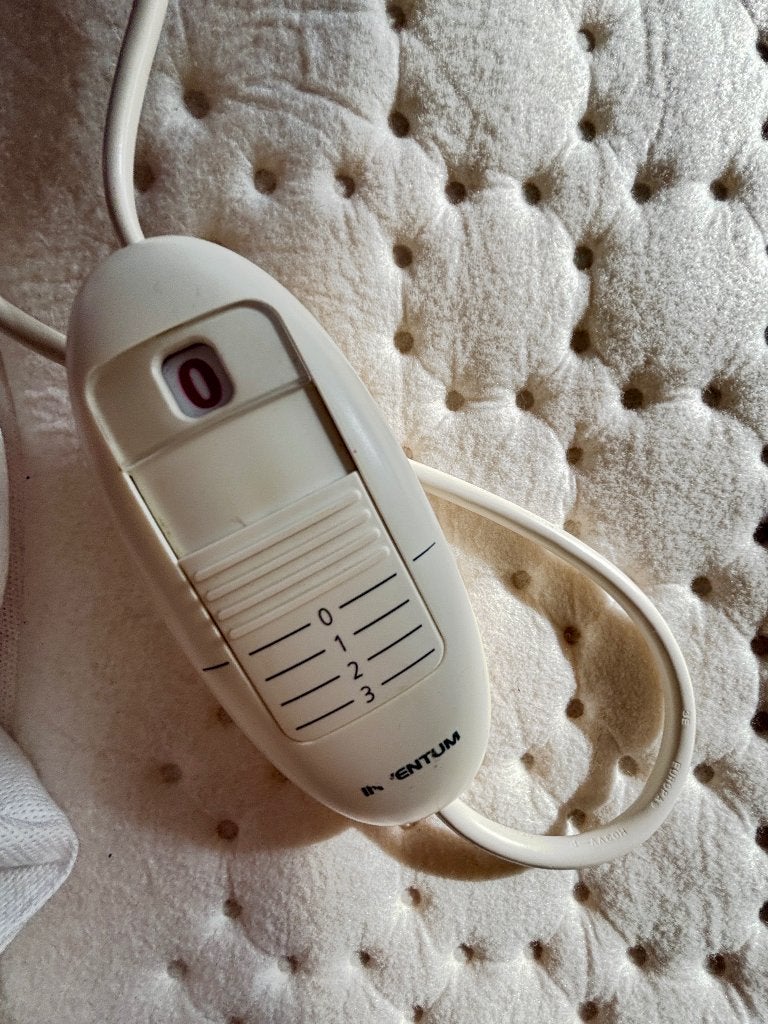 Inventum warmte deken 90-200cm, Eenpersoons, Wit, Overige typen, Ophalen of Verzenden