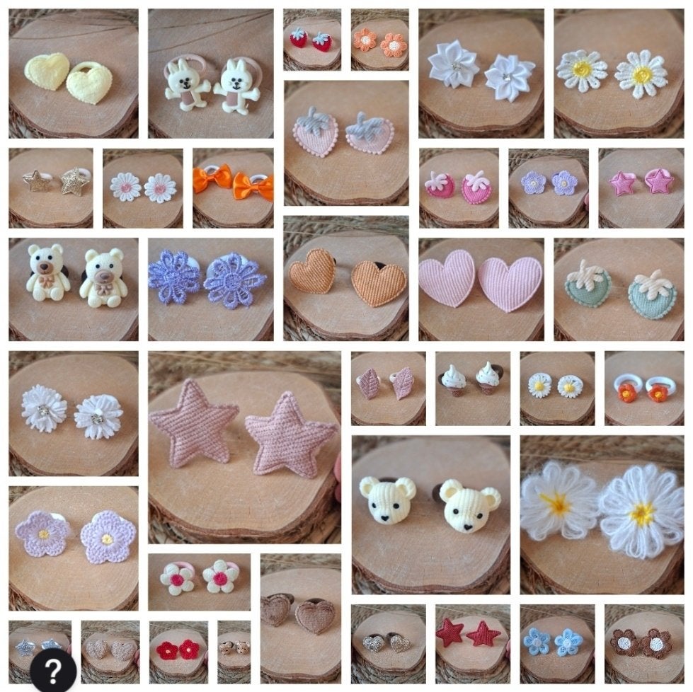 Mini elastiekjes per setje van 2, Kinderen en Baby's, Babymode-accessoires, Zo goed als nieuw, Ophalen of Verzenden