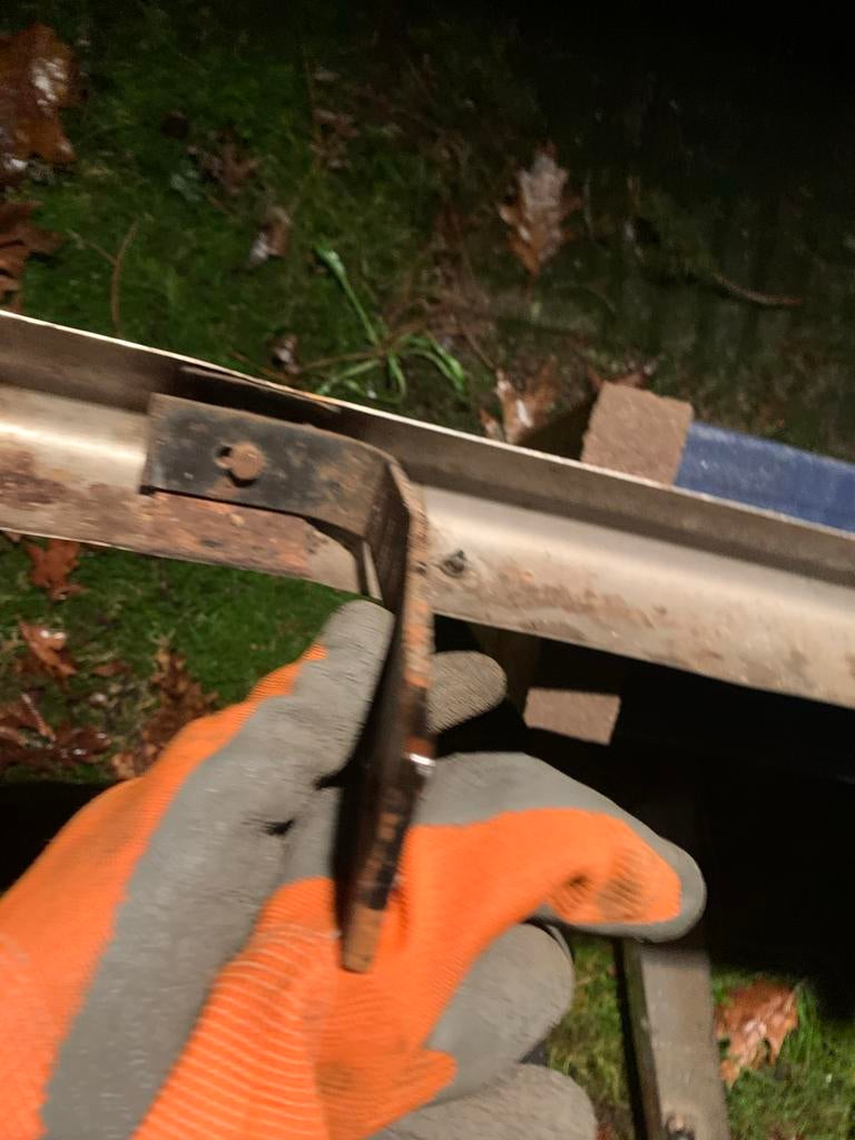 Bumpers Daf 55 - Voor en Achter, Gebruikt, Voor, Ophalen of Verzenden, Oldtimer onderdelen