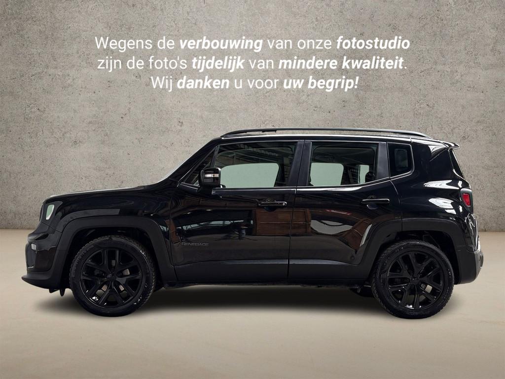 Jeep Renegade 1.0T Limited Sport (APPLE CARPLAY, BLACK PACK,, Voorwielaandrijving, 12 maanden, 116 pk, Zwart