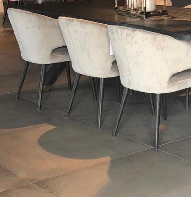 4x richmond indigo eetkamer stoelen, Ophalen of Verzenden, Zo goed als nieuw, Vier