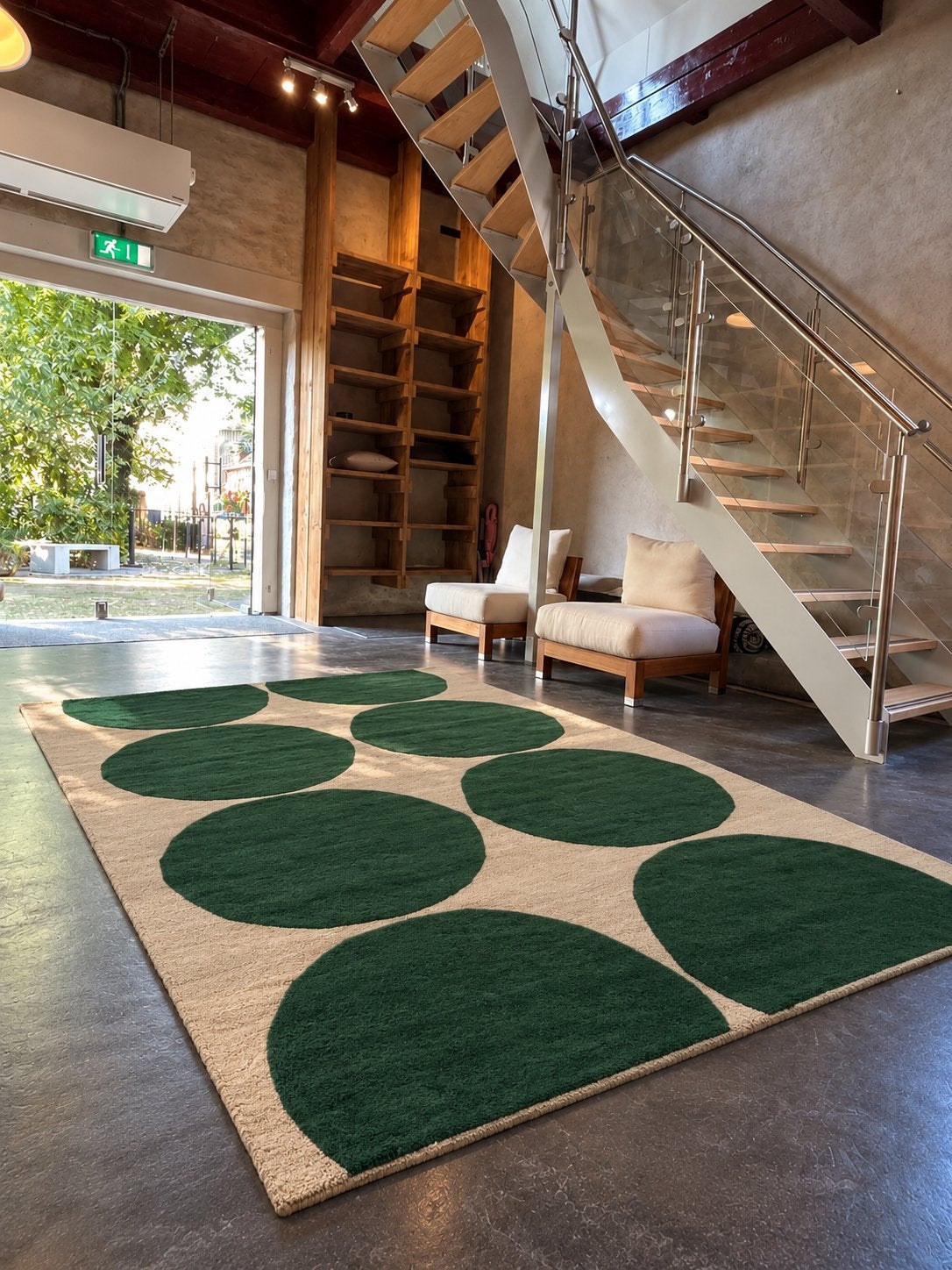 Brink en Campman Marimekko tapijt Isot Kivek Green 132507NEW
