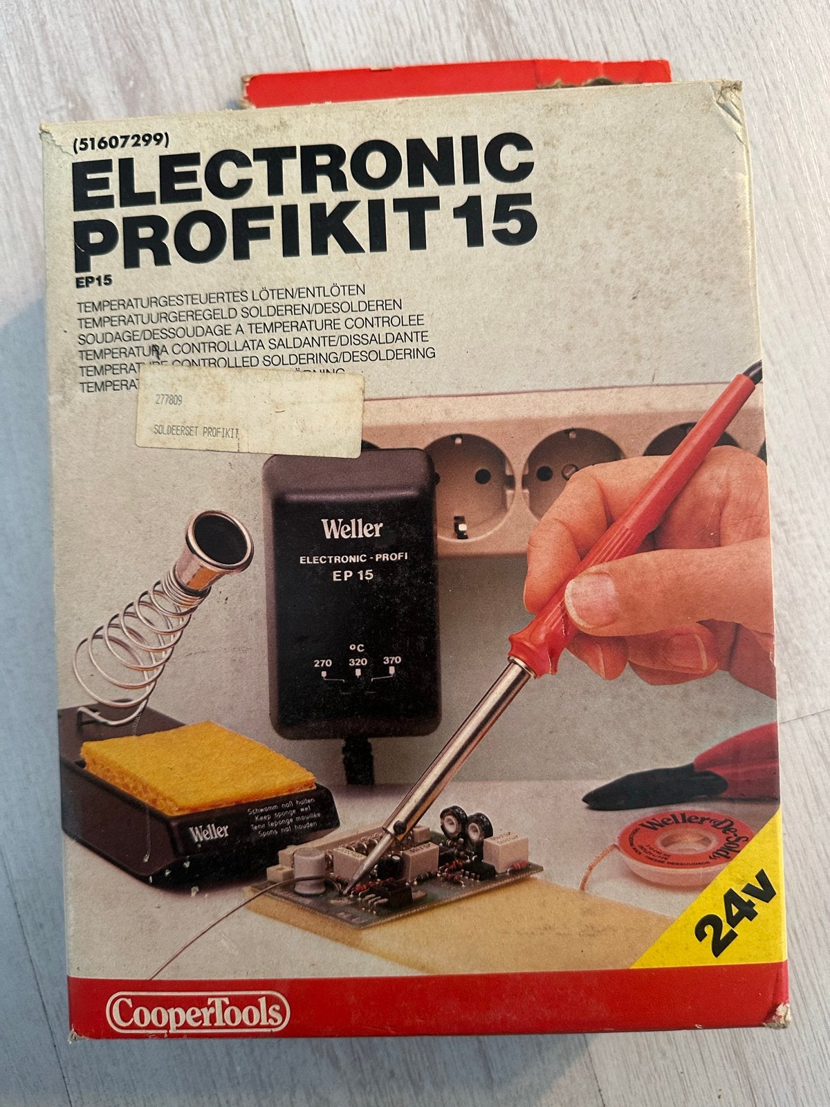 Weller Electronic Profikit 15 Soldeerstation, Ophalen of Verzenden, Nieuw, Minder dan 150 ampère, Overige typen
