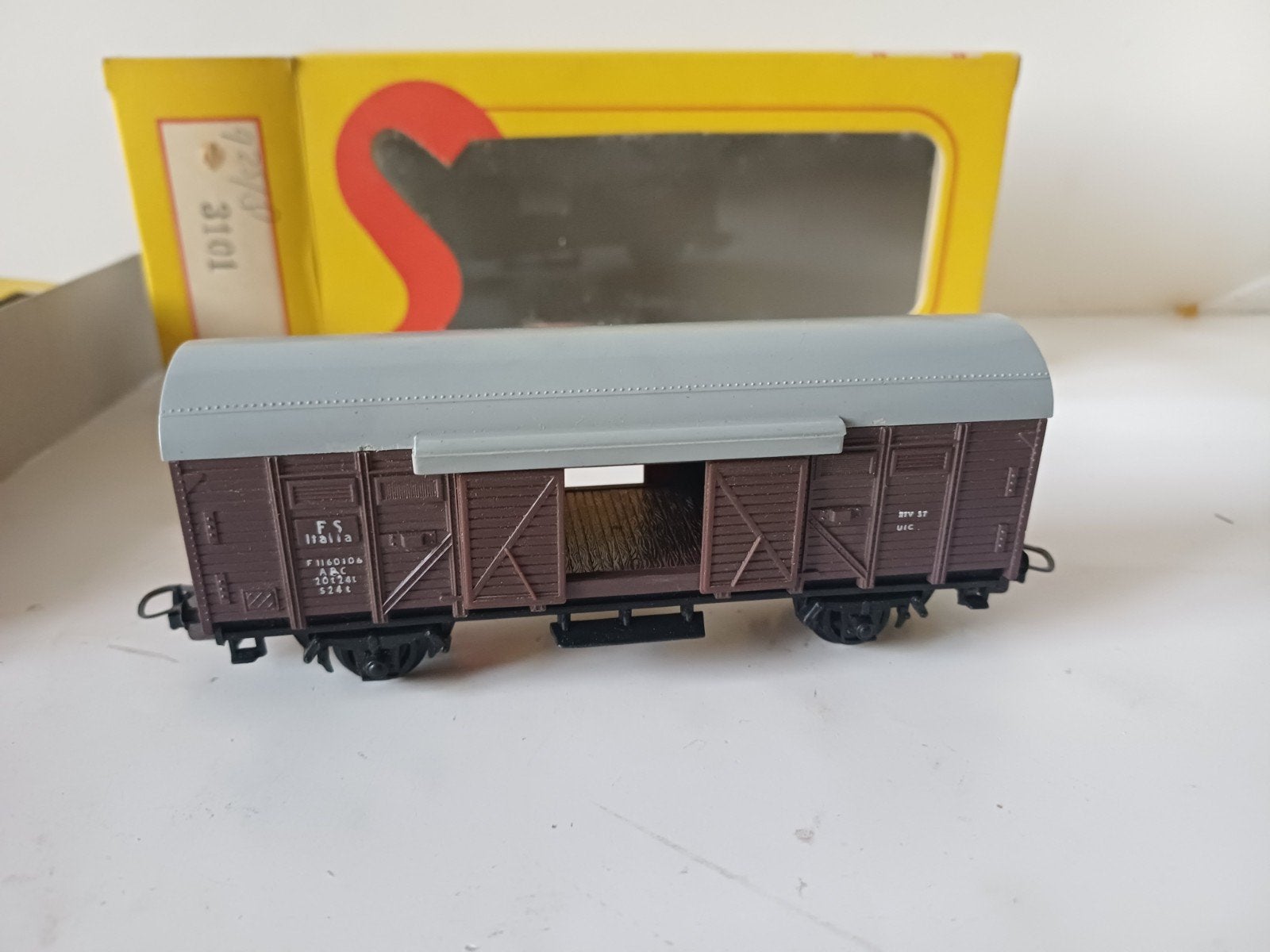 Lima HO H0 1:87 Italy wagon vintage 1980's, Gebruikt, Gelijkstroom, Wagon, Ophalen of Verzenden