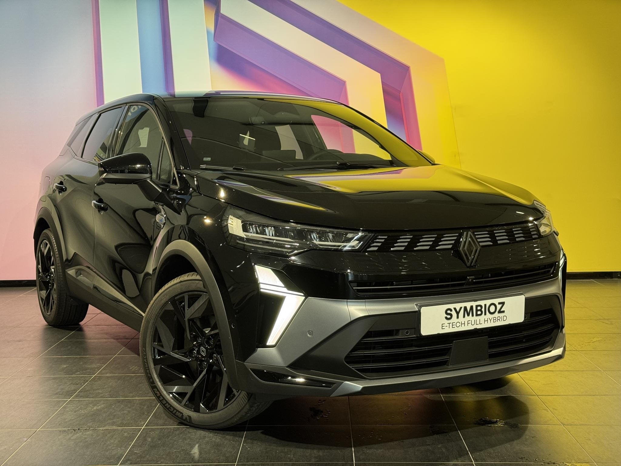 Renault Symbioz 1.8 E-Tech full hybrid 160 esprit Alpine | 6, Auto's, 1789 cc, 4 cilinders, Zwart, 1365 kg