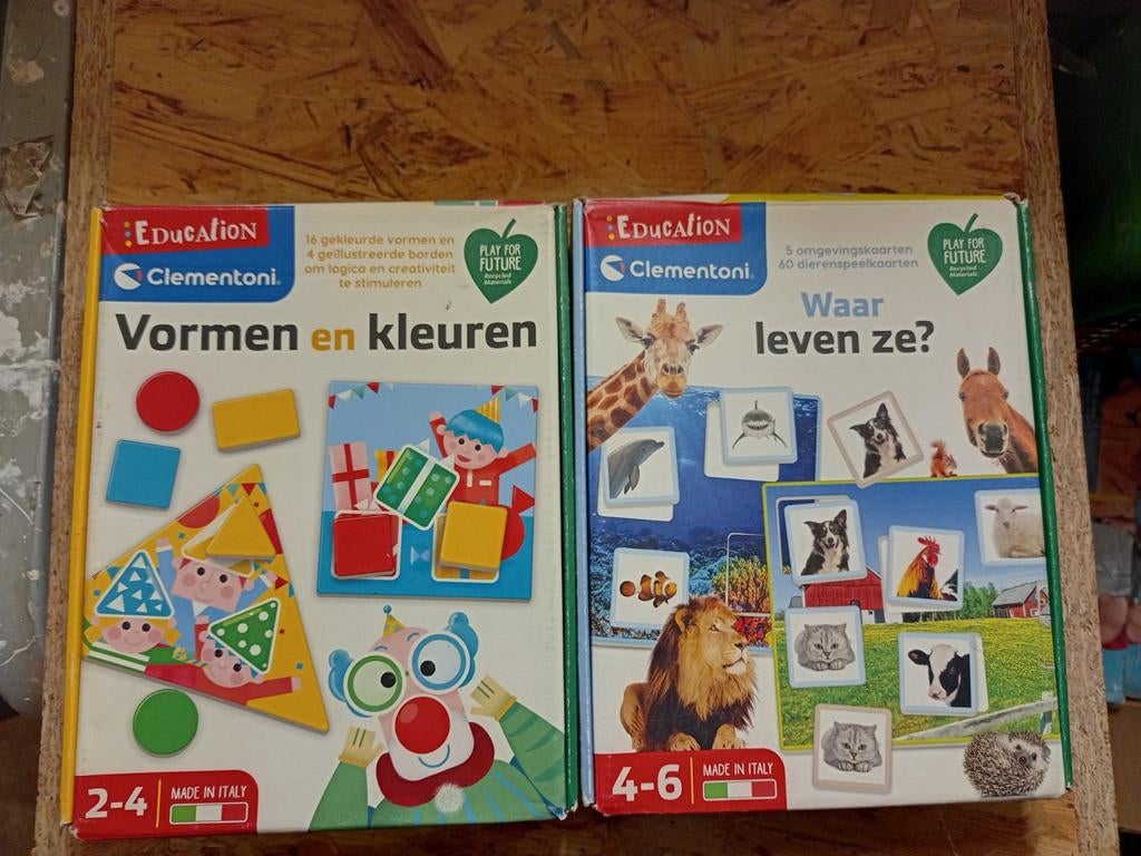 2 spelletjes compleet, Kinderen en Baby's, Speelgoed | Educatief en Creatief, Ophalen, Zo goed als nieuw, Ontdekken