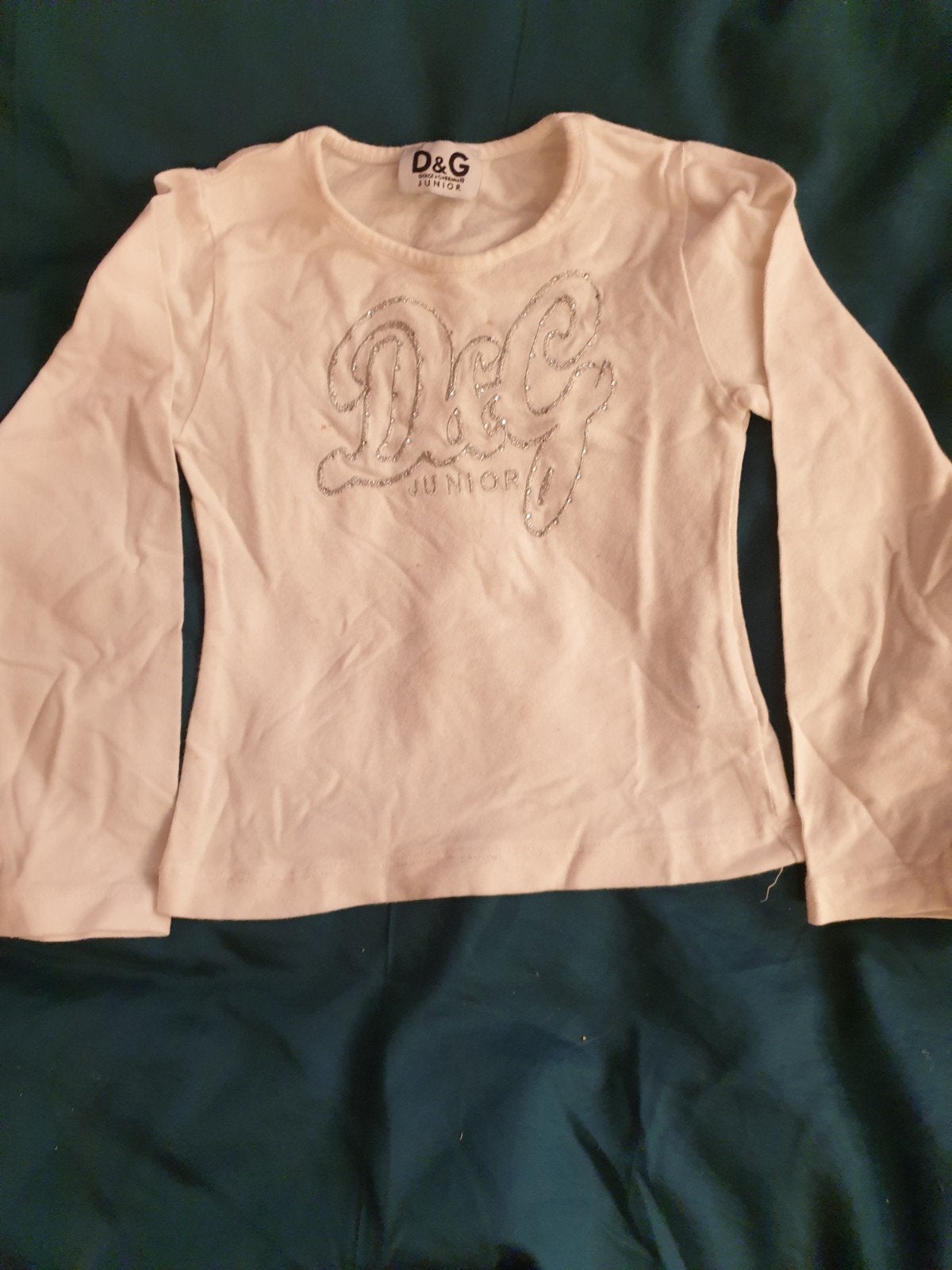 D&G DOLCE&GABBANA longsleeve 98 / 104, Ophalen, Gebruikt, Meisje, Shirt of Longsleeve