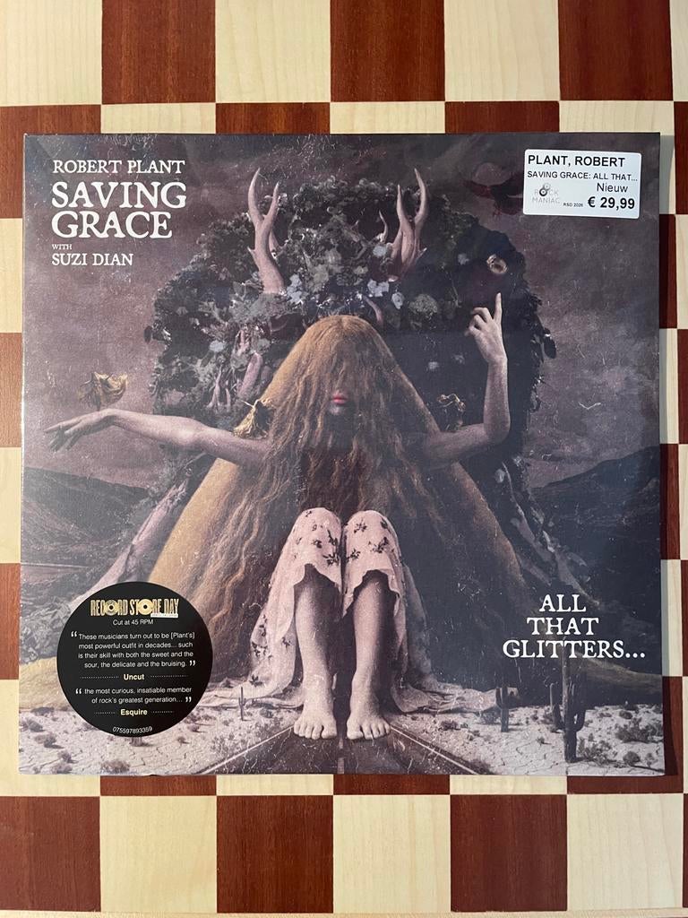 Robert Plant - Saving Grace (RSD 2026) LP, Cd's en Dvd's, Geseald, 2020 tot heden, Ophalen of Verzenden, 12 inch